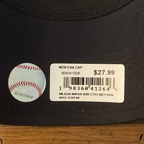 New York Yankees New Era 9TWENTY Adjustable Snapback Hat NWT - Picture 7 of 7